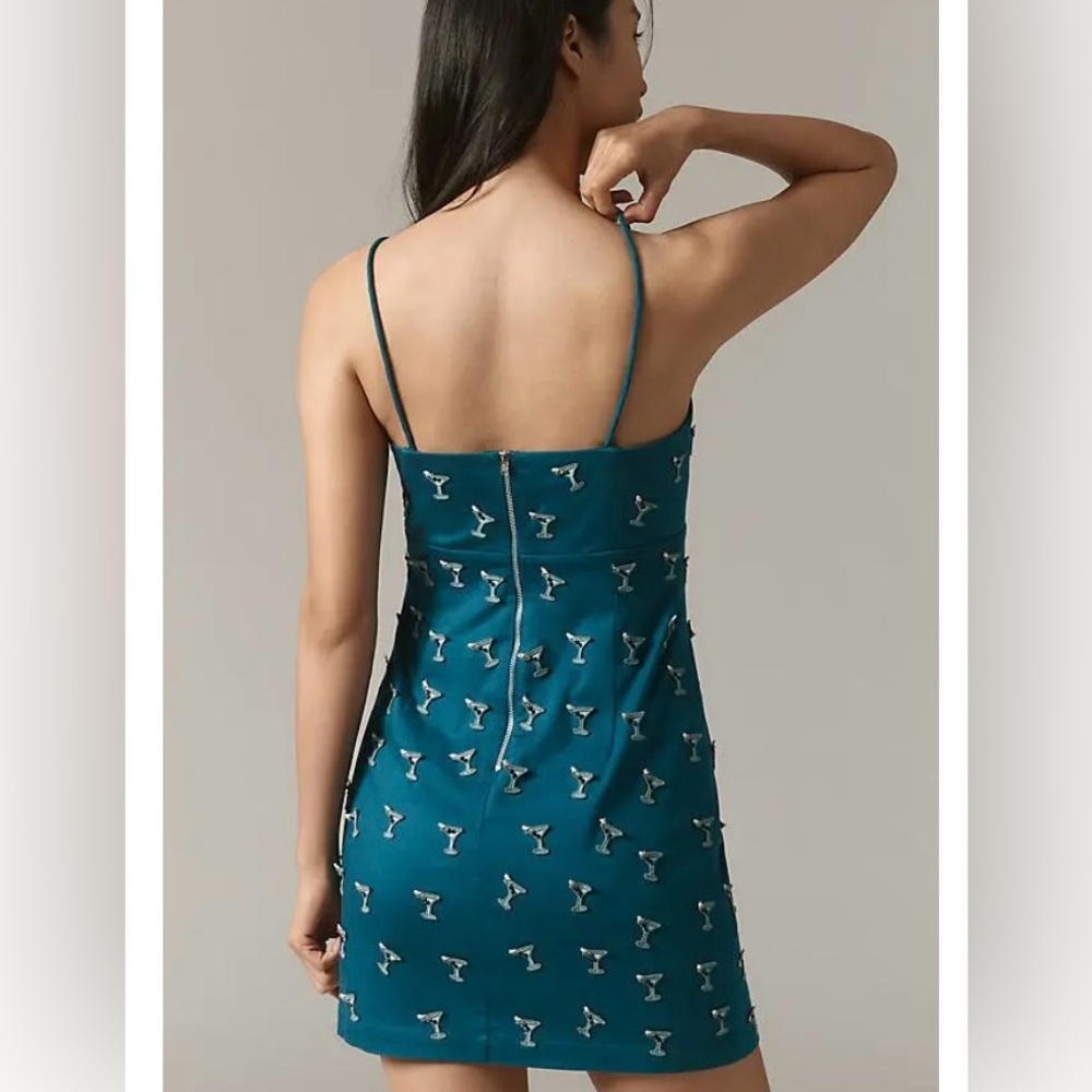 ANTHROPOLOGIE Maeve The Brynne 3D Mini Dress - Picture 5 of 14